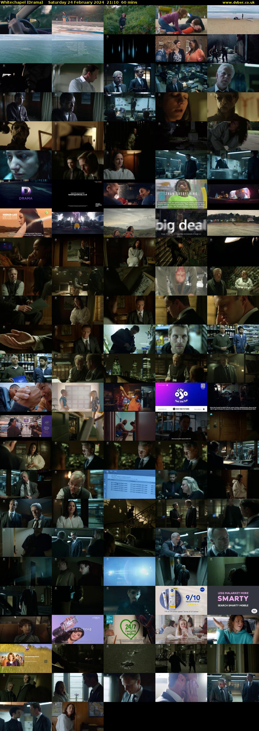 Whitechapel (Drama) Saturday 24 February 2024 21:10 - 22:10