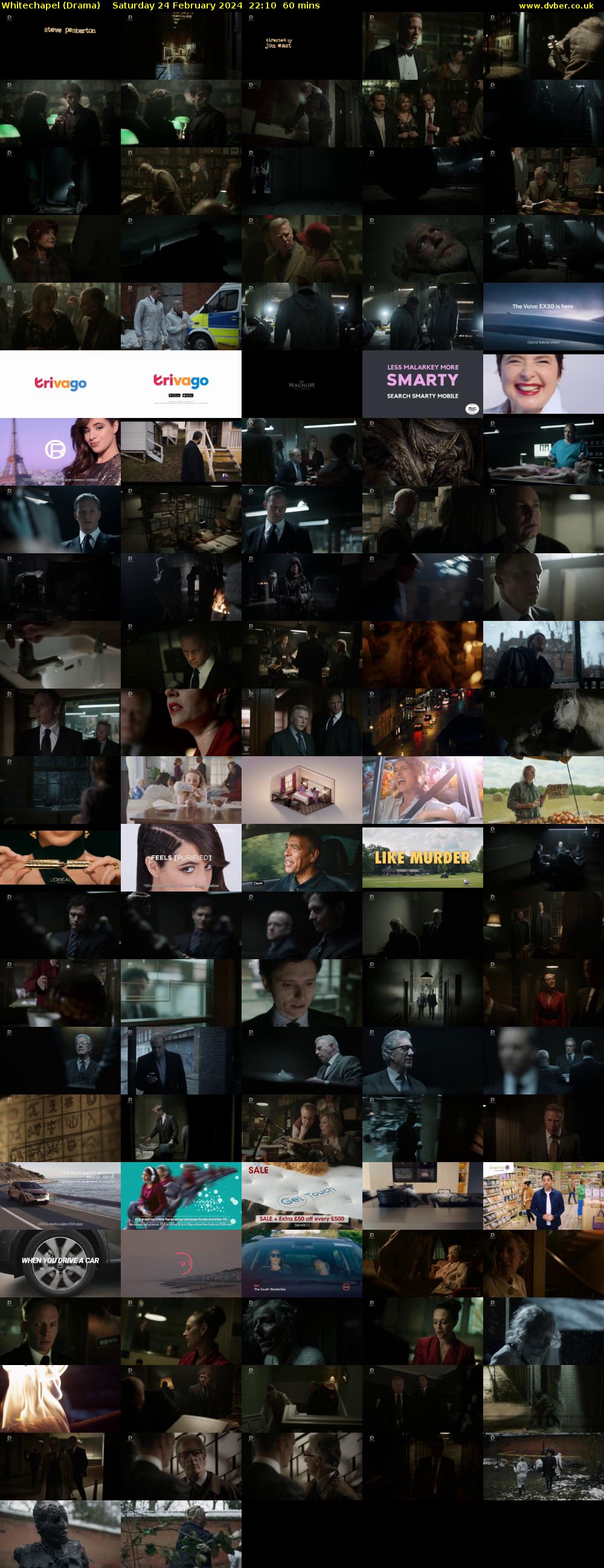Whitechapel (Drama) Saturday 24 February 2024 22:10 - 23:10