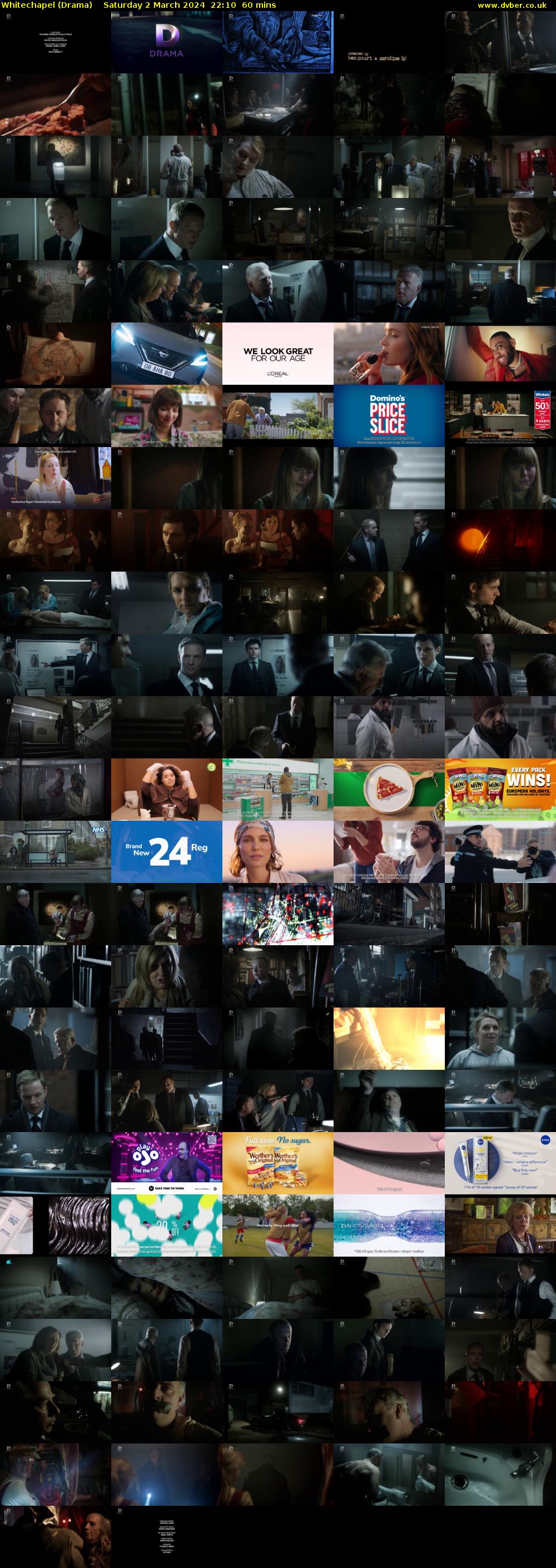 Whitechapel (Drama) Saturday 2 March 2024 22:10 - 23:10