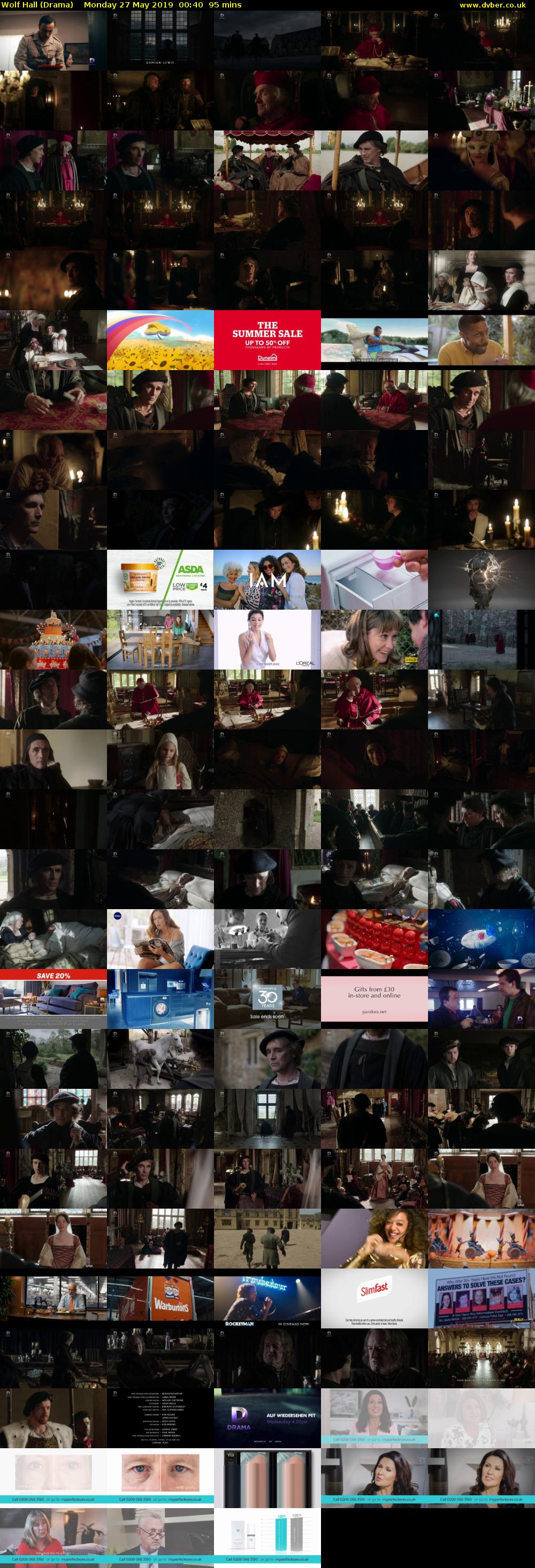 Wolf Hall (Drama) Monday 27 May 2019 00:40 - 02:15