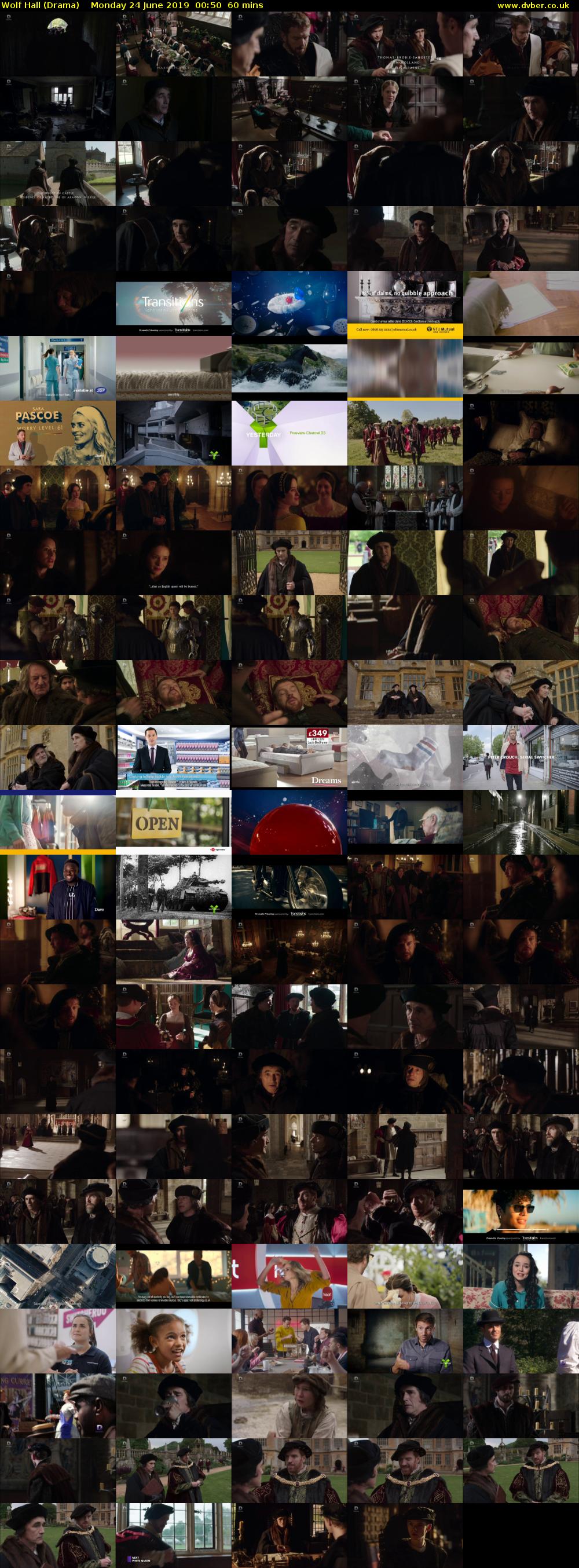 Wolf Hall (Drama) Monday 24 June 2019 00:50 - 01:50