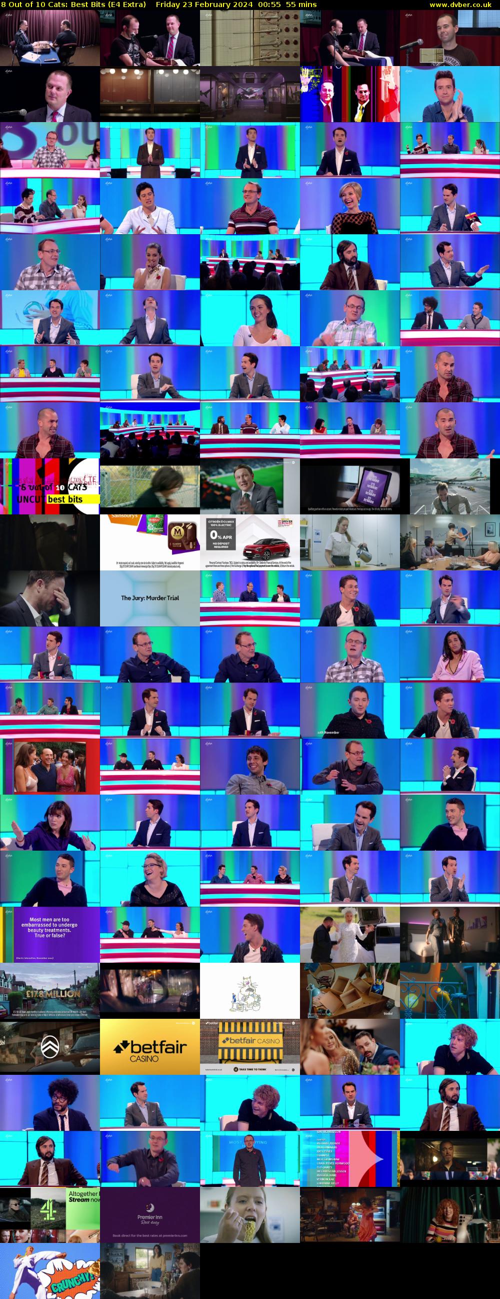 8 Out of 10 Cats: Best Bits (E4 Extra) Friday 23 February 2024 00:55 - 01:50