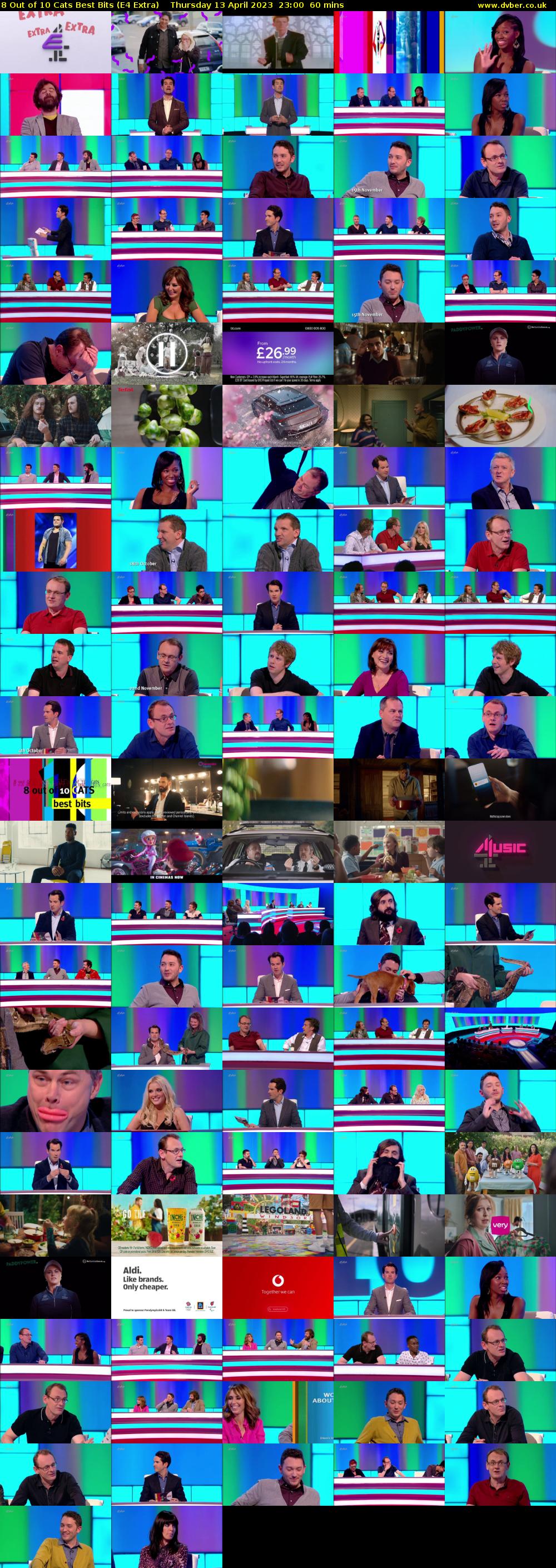 8 Out of 10 Cats Best Bits (E4 Extra) Thursday 13 April 2023 23:00 - 00:00