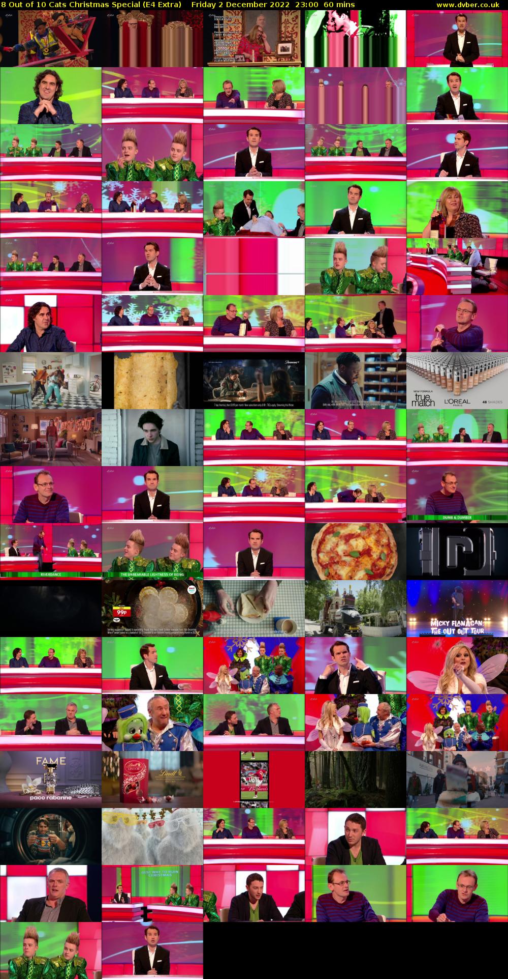 8 Out of 10 Cats Christmas Special (E4 Extra) Friday 2 December 2022 23:00 - 00:00