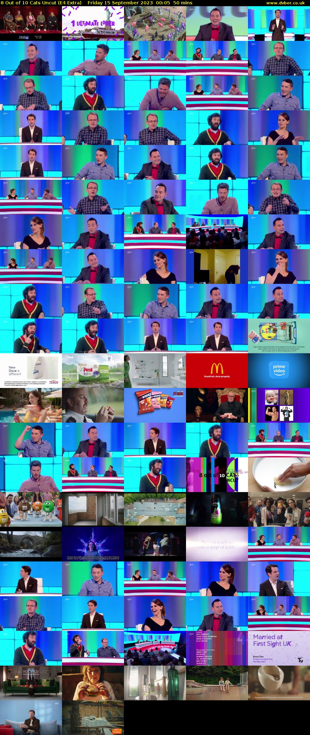 8 Out of 10 Cats Uncut (E4 Extra) Friday 15 September 2023 00:05 - 00:55