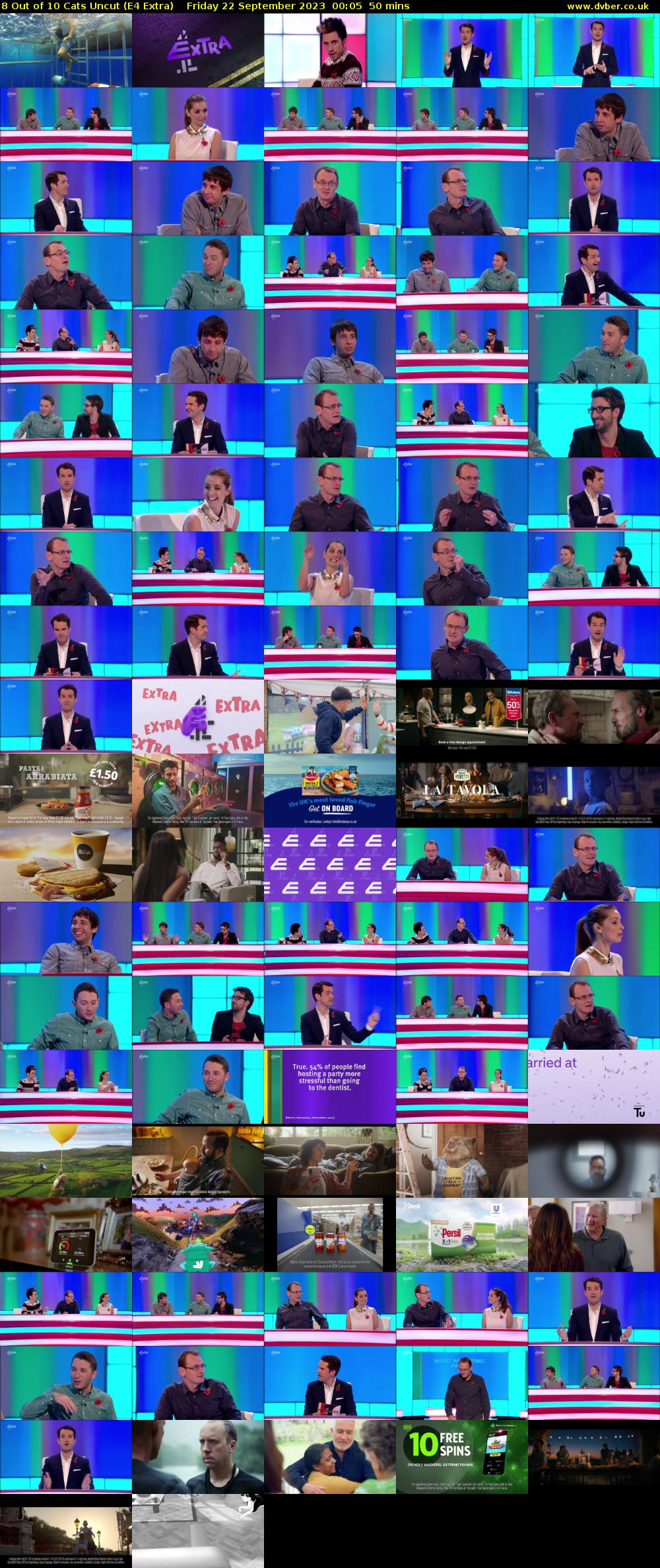 8 Out of 10 Cats Uncut (E4 Extra) Friday 22 September 2023 00:05 - 00:55