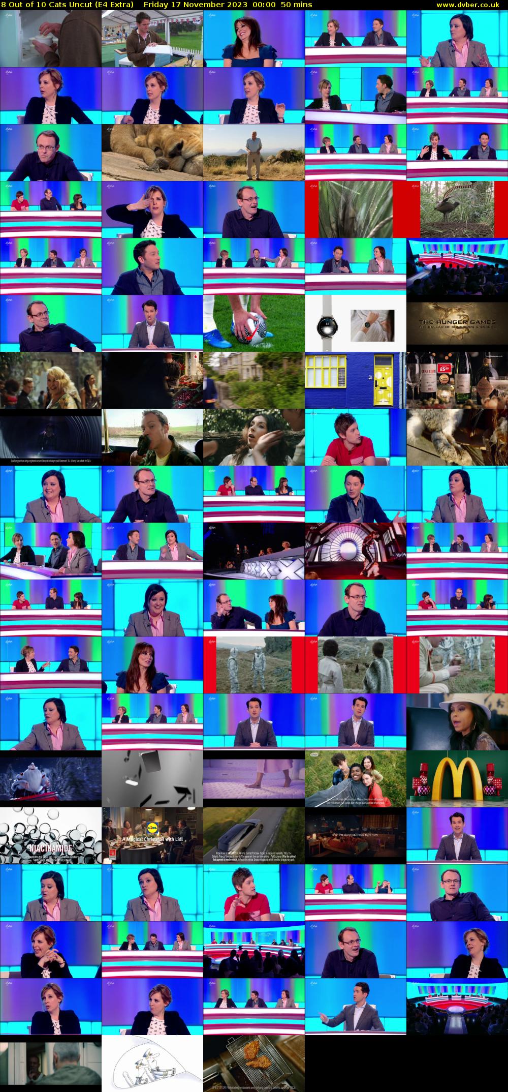 8 Out of 10 Cats Uncut (E4 Extra) Friday 17 November 2023 00:00 - 00:50