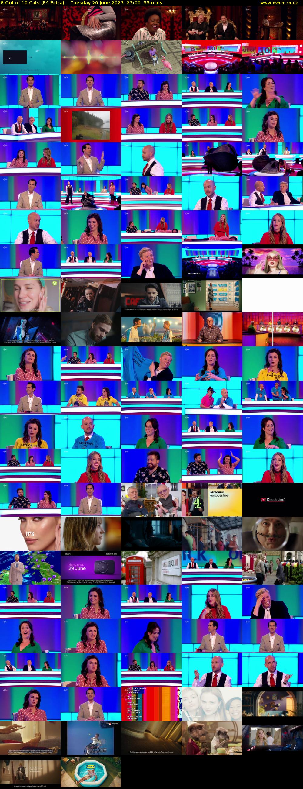 8 Out of 10 Cats (E4 Extra) Tuesday 20 June 2023 23:00 - 23:55