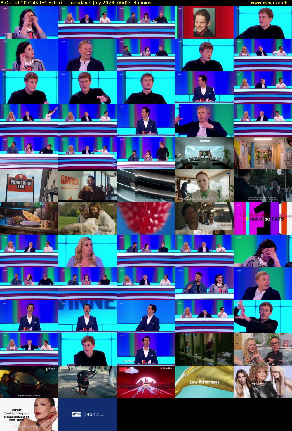 8 Out of 10 Cats (E4 Extra) Tuesday 4 July 2023 00:05 - 00:40
