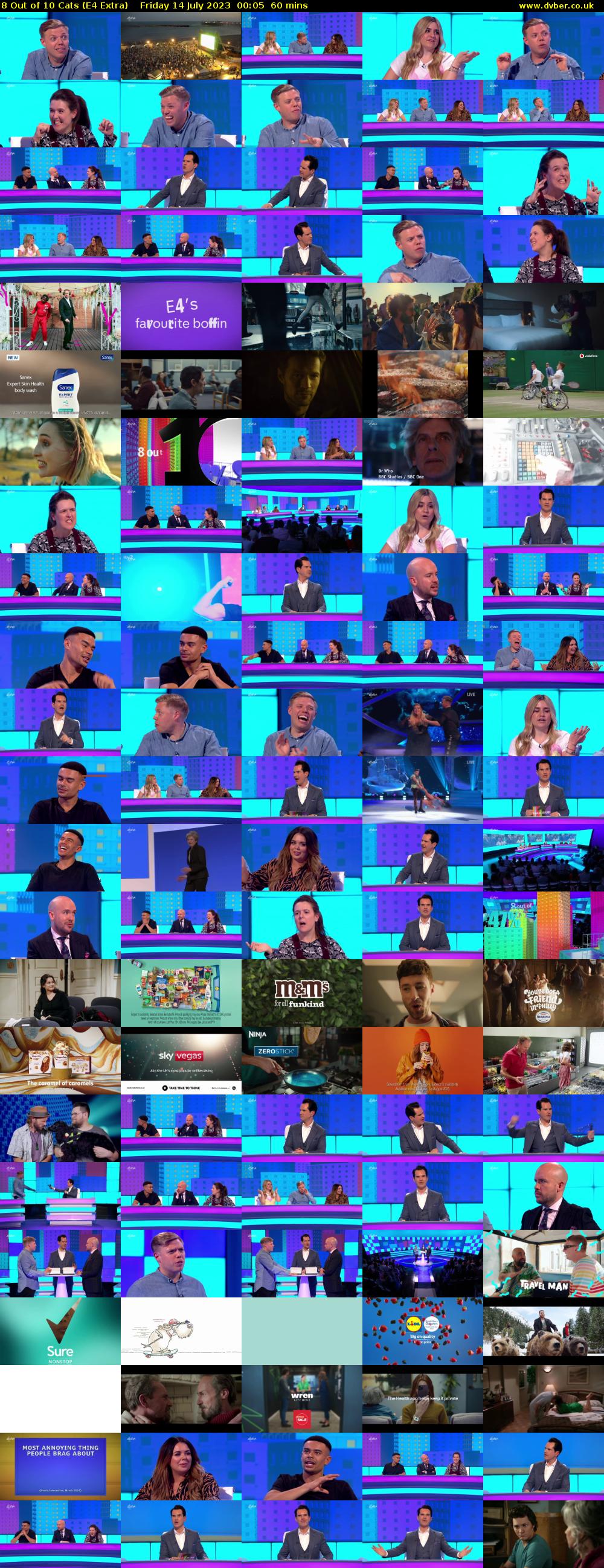 8 Out of 10 Cats (E4 Extra) Friday 14 July 2023 00:05 - 01:05