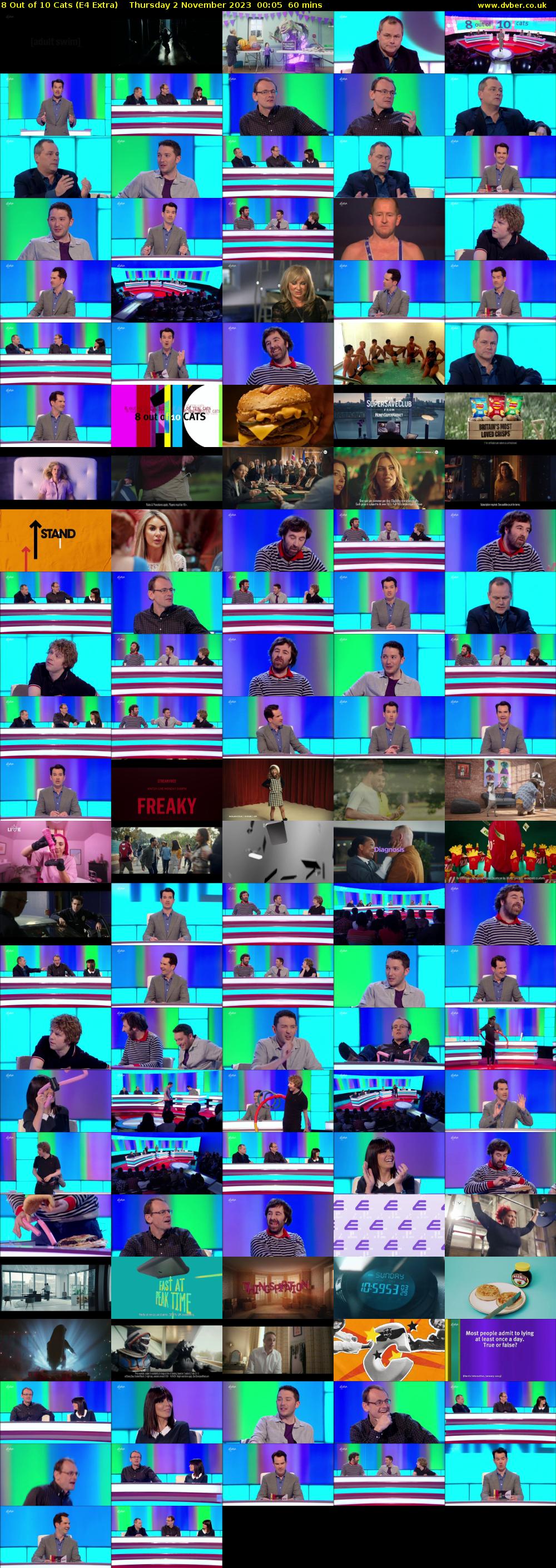 8 Out of 10 Cats (E4 Extra) Thursday 2 November 2023 00:05 - 01:05