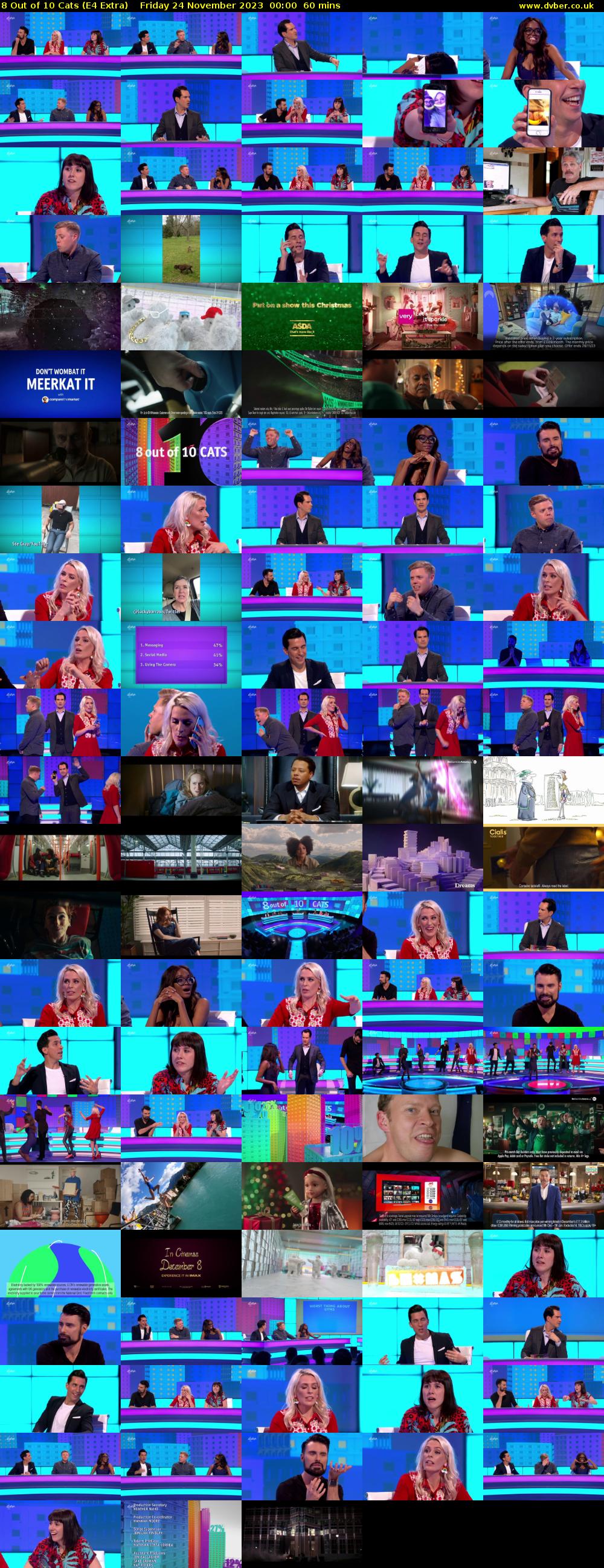 8 Out of 10 Cats (E4 Extra) Friday 24 November 2023 00:00 - 01:00