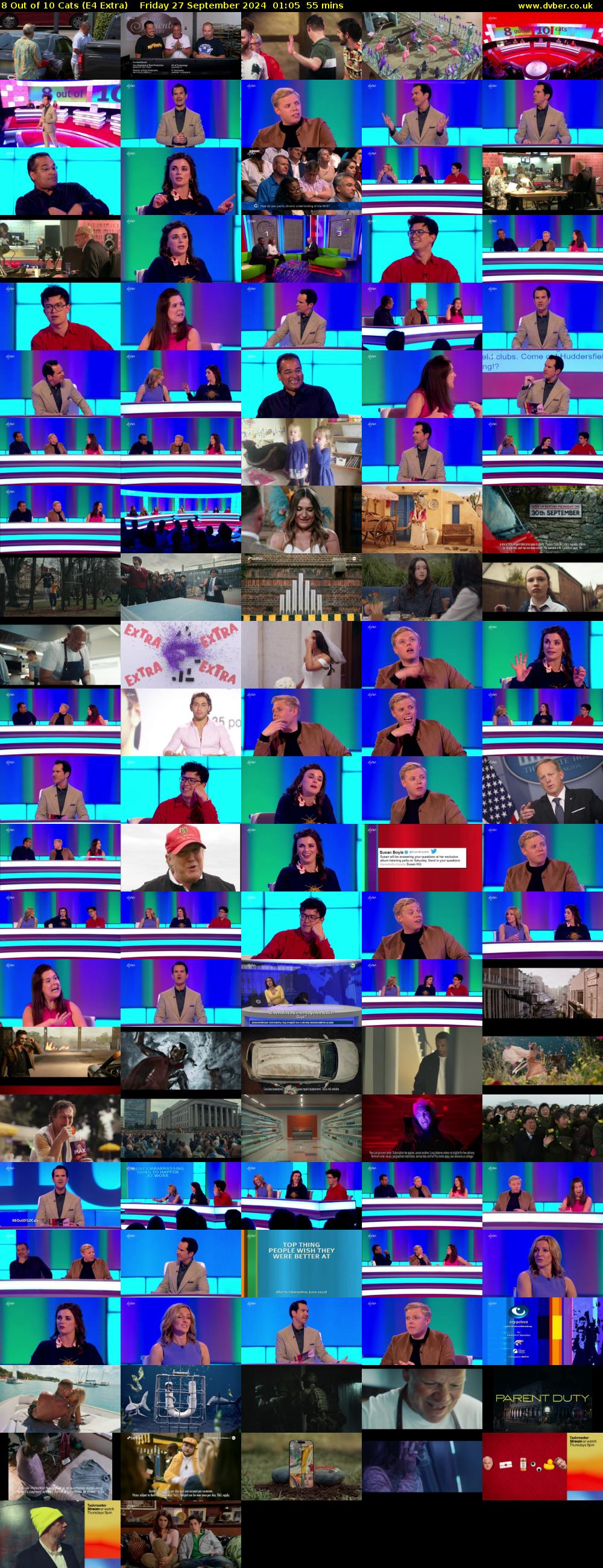 8 Out of 10 Cats (E4 Extra) Friday 27 September 2024 01:05 - 02:00