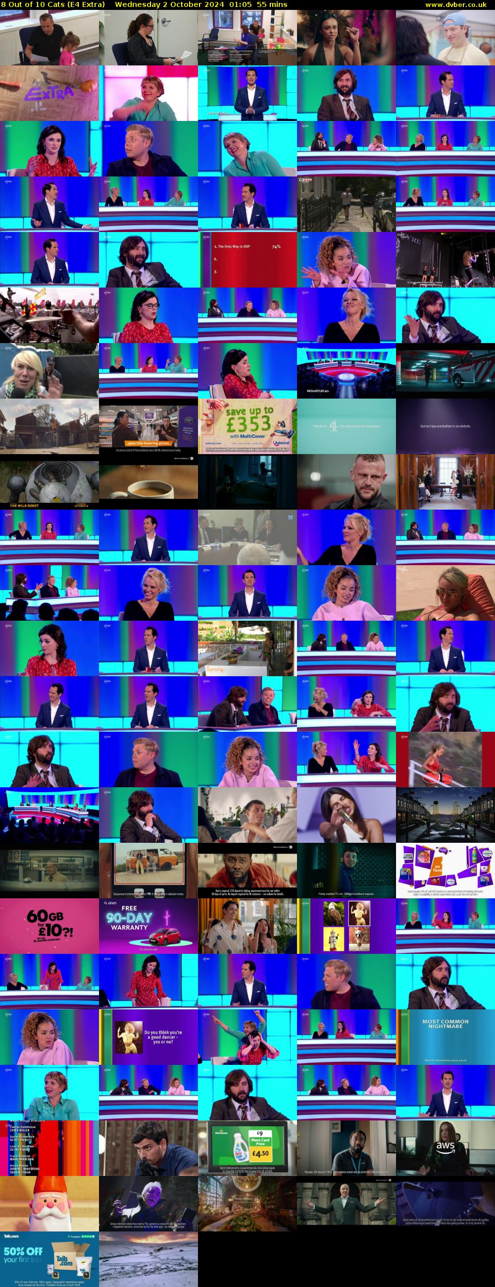 8 Out of 10 Cats (E4 Extra) Wednesday 2 October 2024 01:05 - 02:00