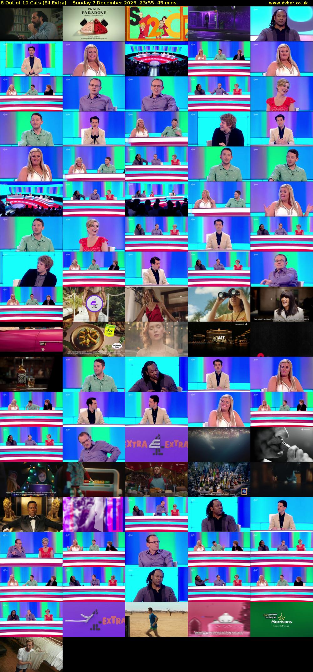 8 Out of 10 Cats (E4 Extra) Sunday 7 December 2025 23:55 - 00:40