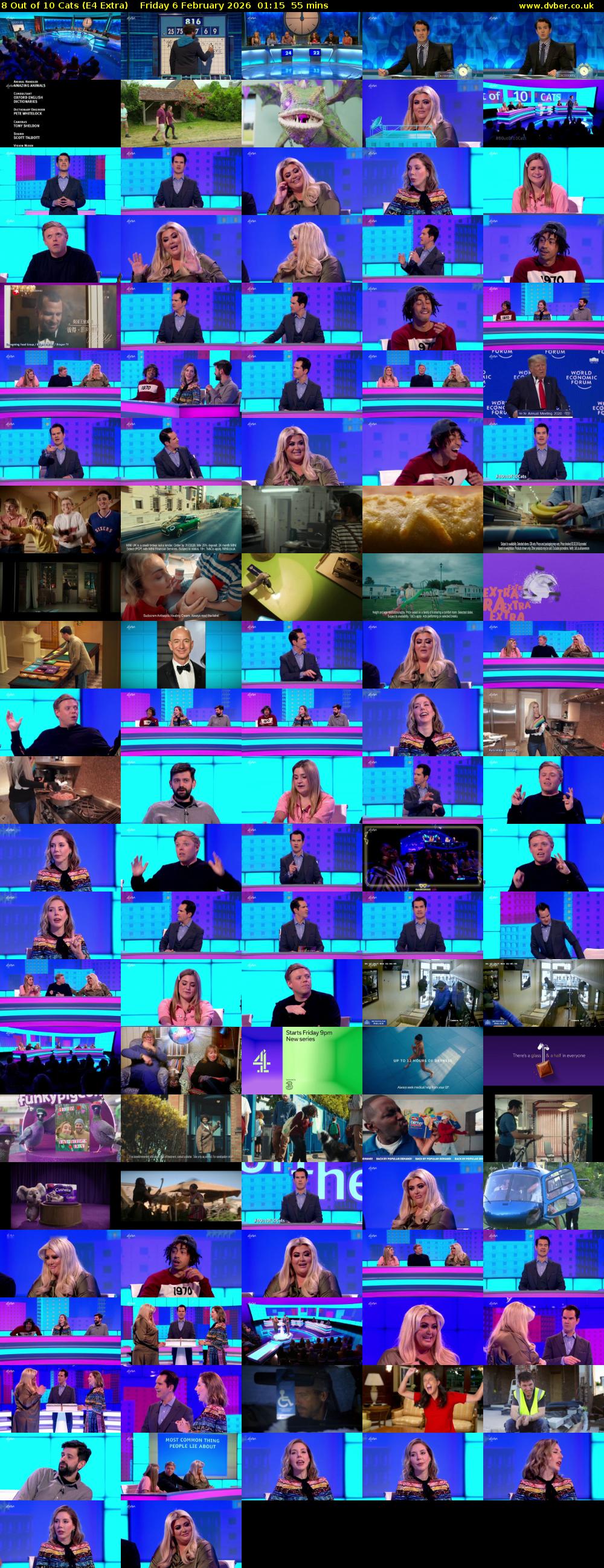 8 Out of 10 Cats (E4 Extra) Friday 6 February 2026 01:15 - 02:10