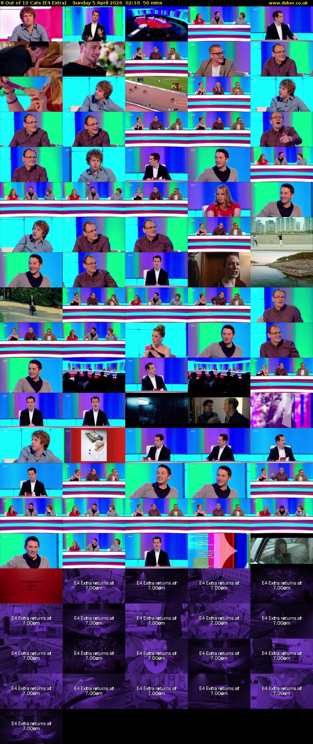 8 Out of 10 Cats (E4 Extra) Sunday 5 April 2026 02:10 - 03:00