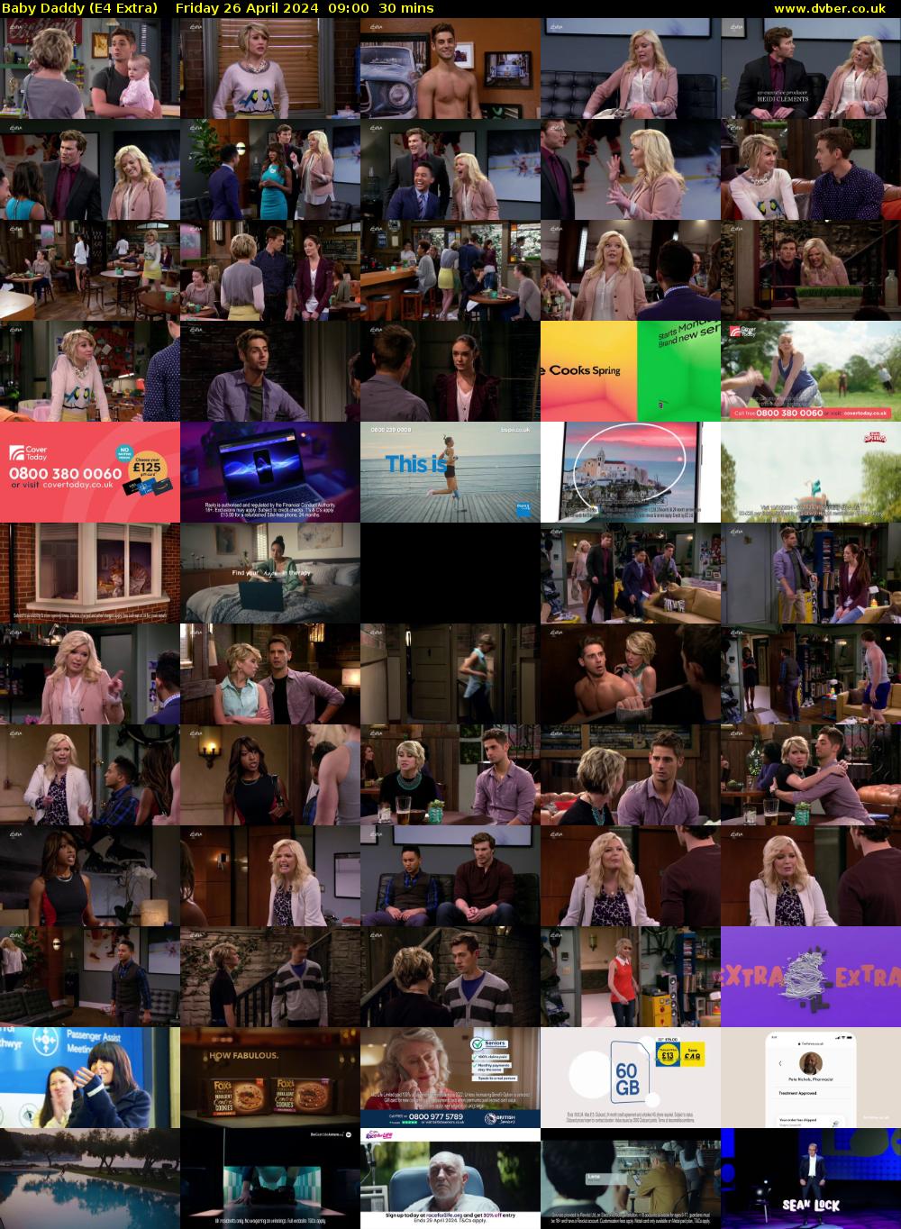 Baby Daddy (E4 Extra) Friday 26 April 2024 09:00 - 09:30