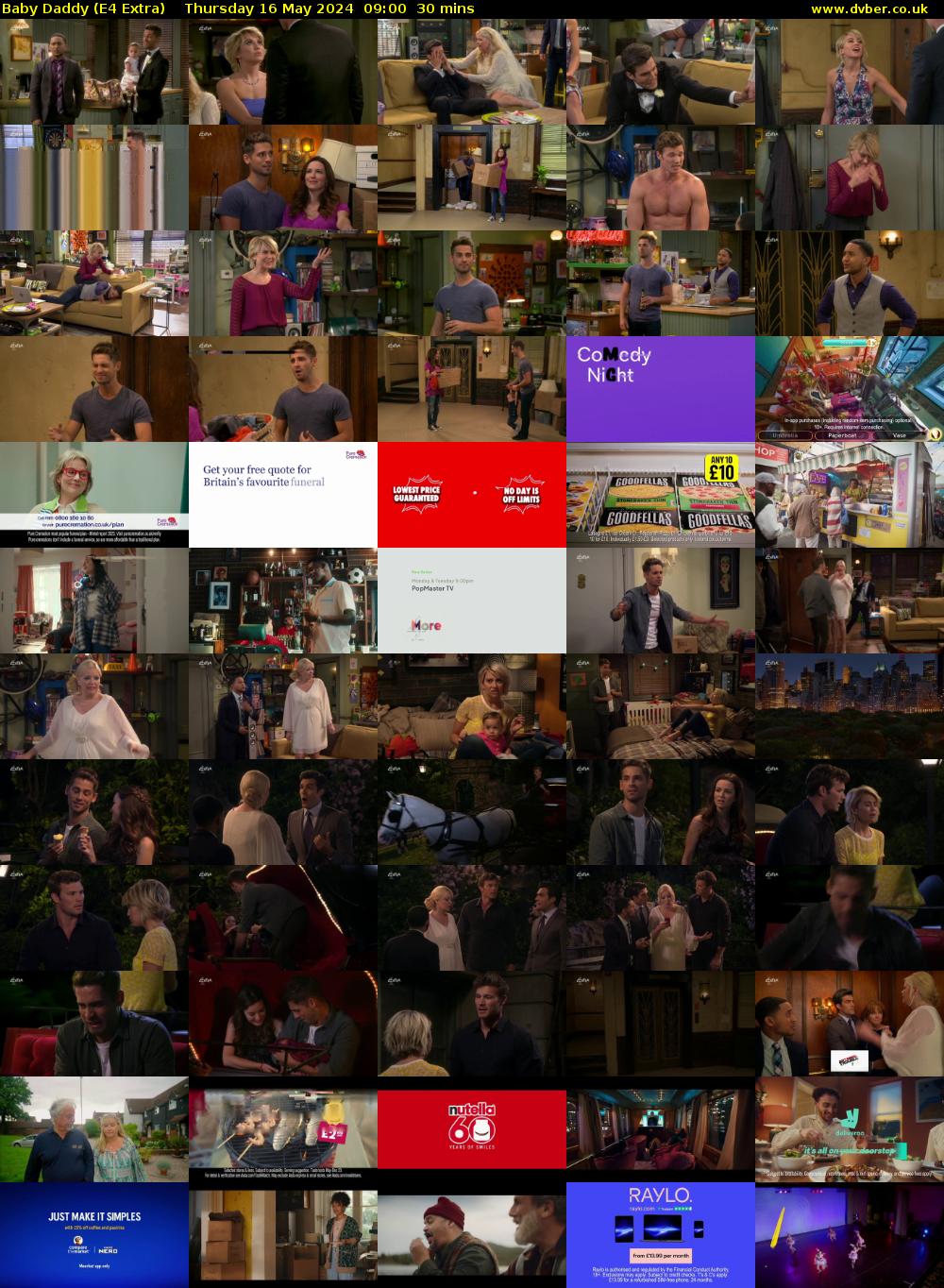 Baby Daddy (E4 Extra) Thursday 16 May 2024 09:00 - 09:30