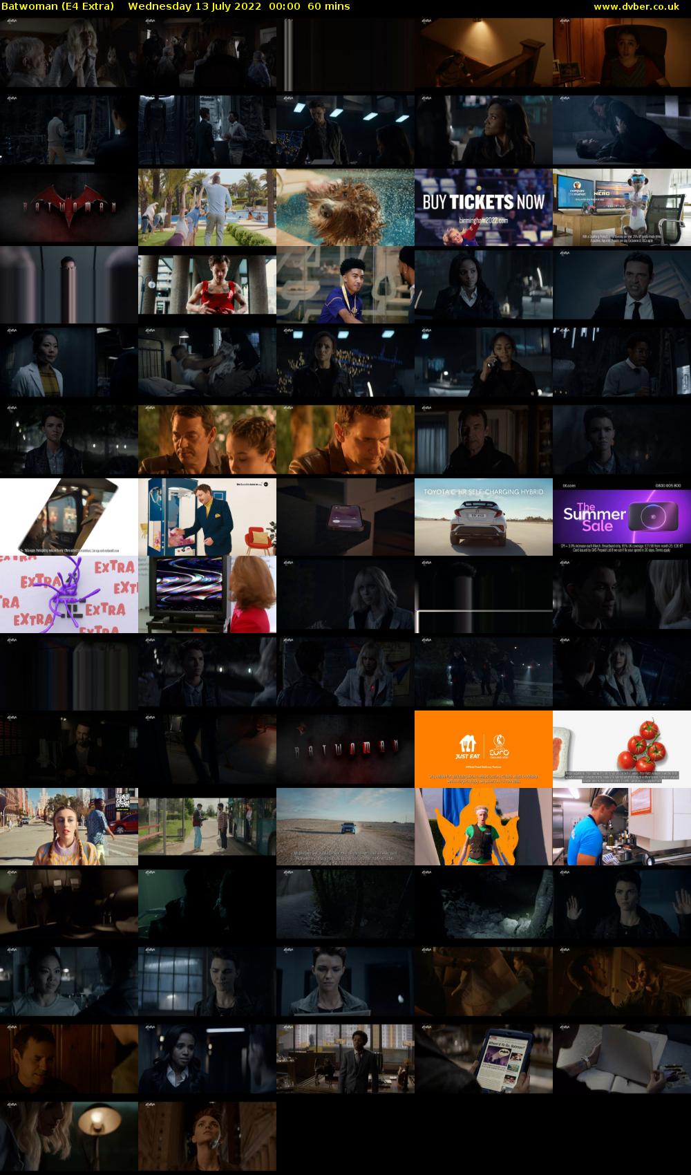 Batwoman (E4 Extra) Wednesday 13 July 2022 00:00 - 01:00
