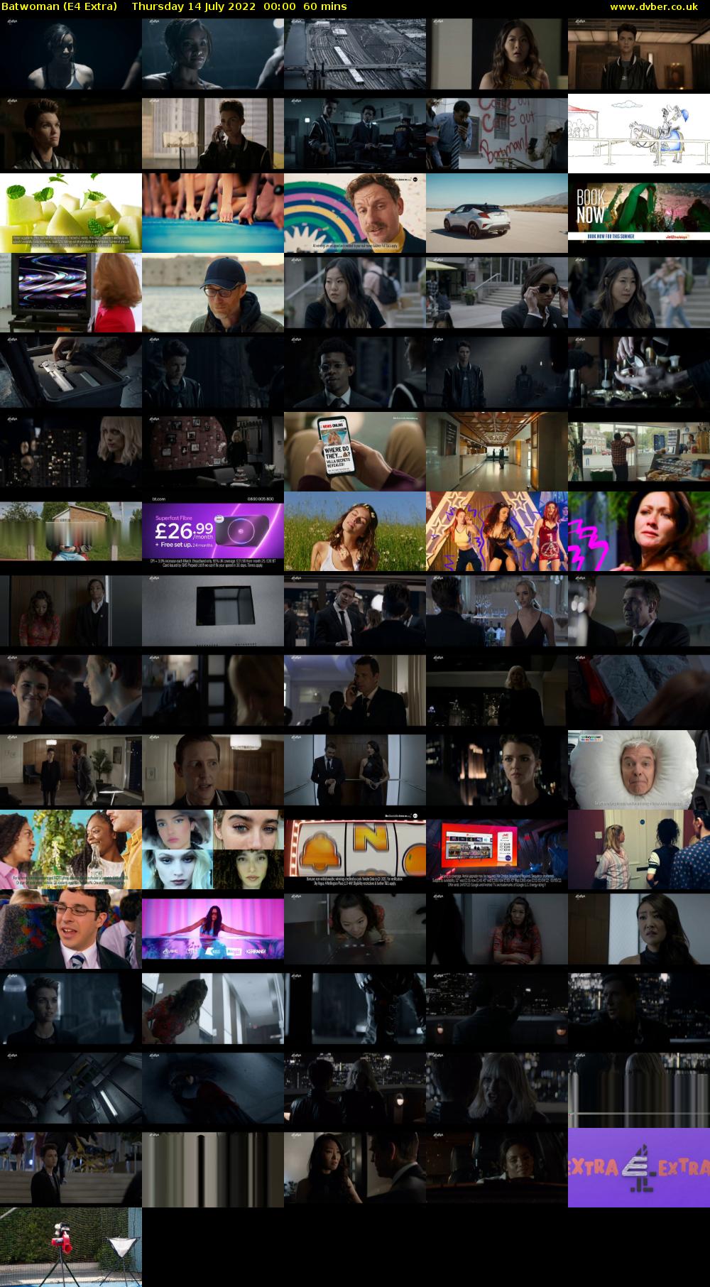 Batwoman (E4 Extra) Thursday 14 July 2022 00:00 - 01:00