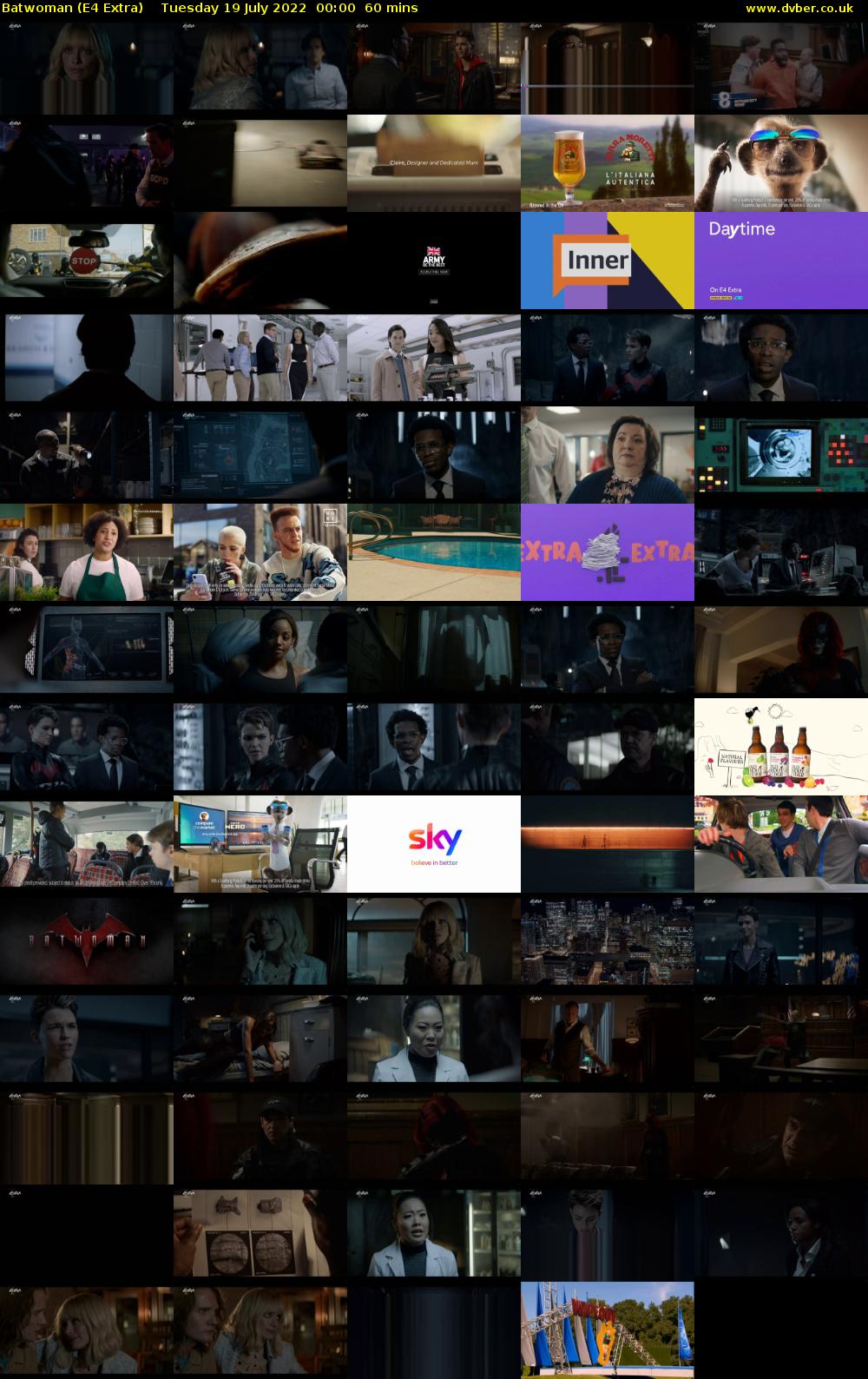 Batwoman (E4 Extra) Tuesday 19 July 2022 00:00 - 01:00