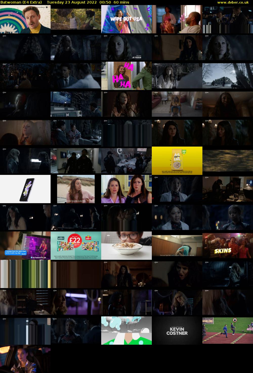 Batwoman (E4 Extra) Tuesday 23 August 2022 00:50 - 01:50