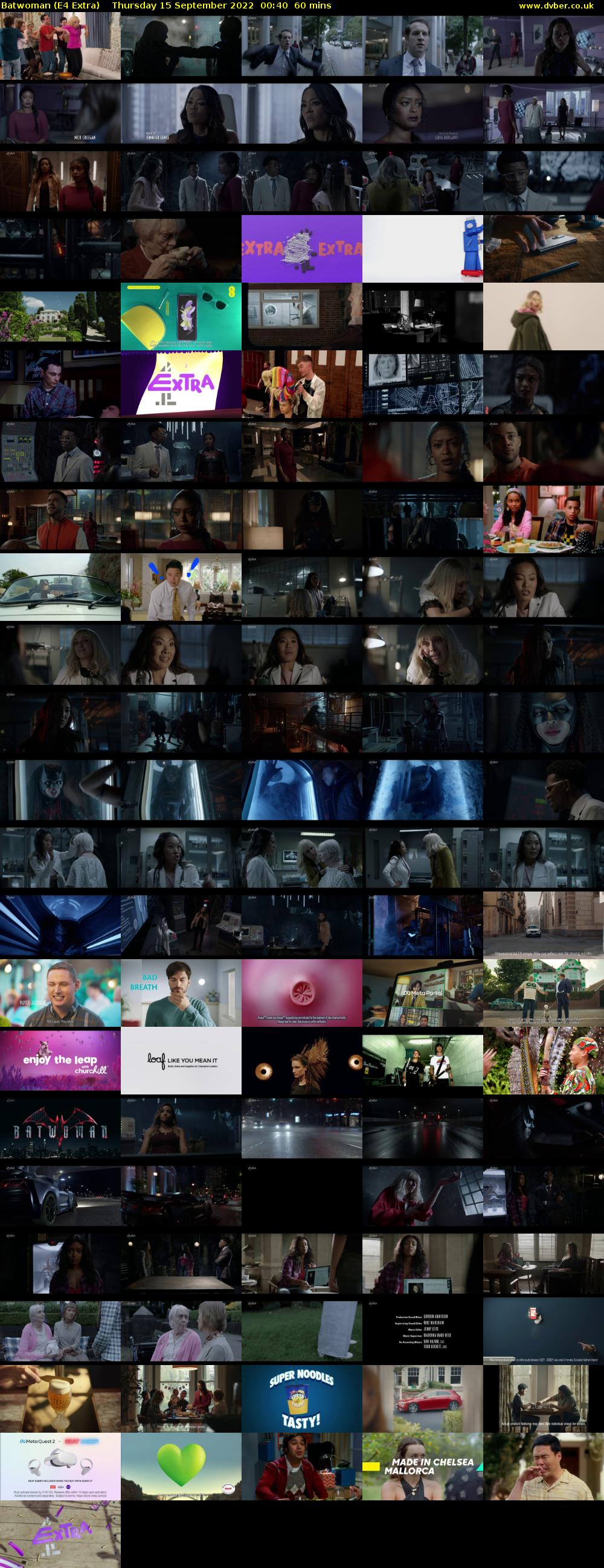 Batwoman (E4 Extra) Thursday 15 September 2022 00:40 - 01:40
