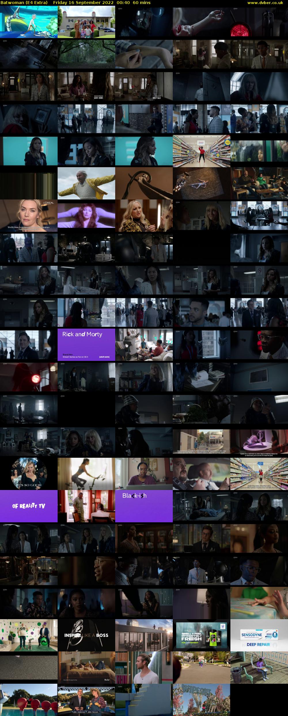 Batwoman (E4 Extra) Friday 16 September 2022 00:40 - 01:40