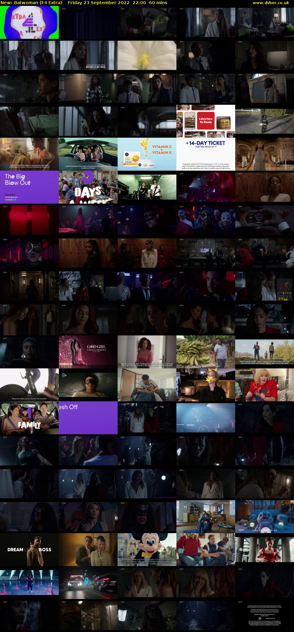 Batwoman (E4 Extra) Friday 23 September 2022 22:00 - 23:00