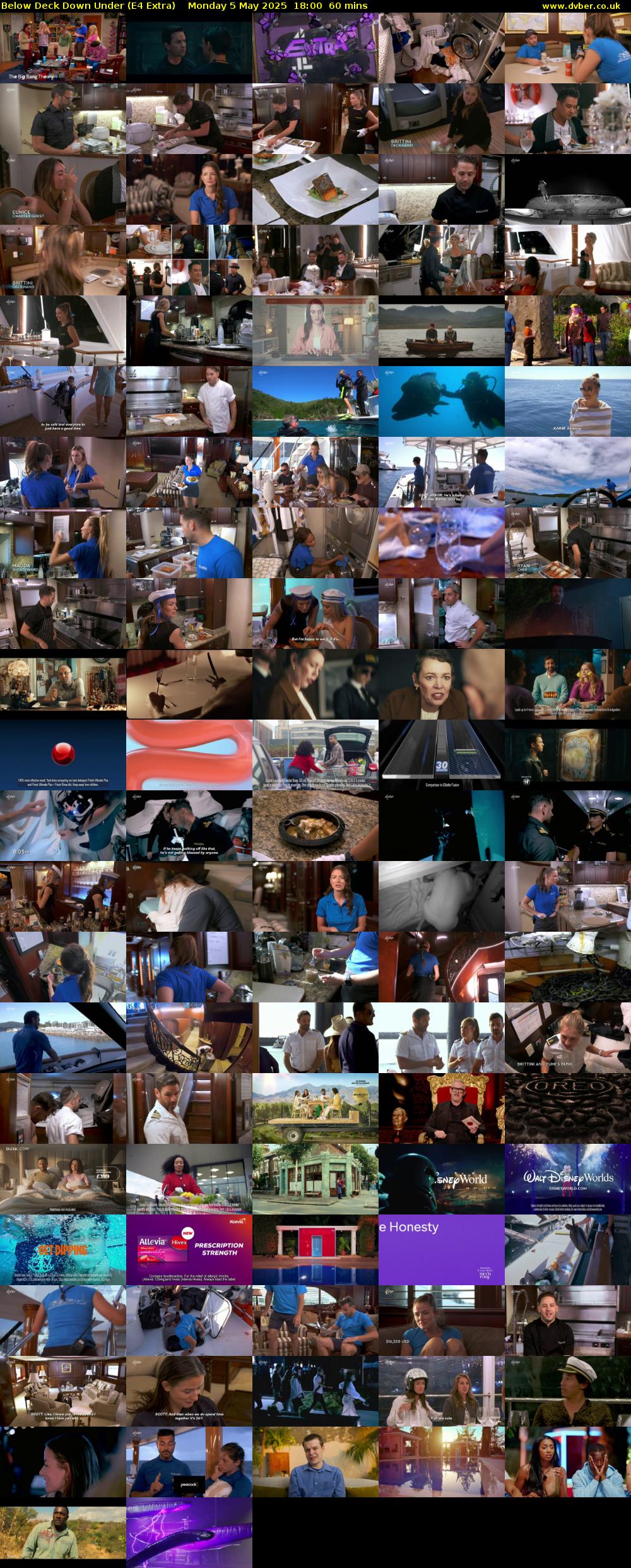 Below Deck Down Under (E4 Extra) Monday 5 May 2025 18:00 - 19:00