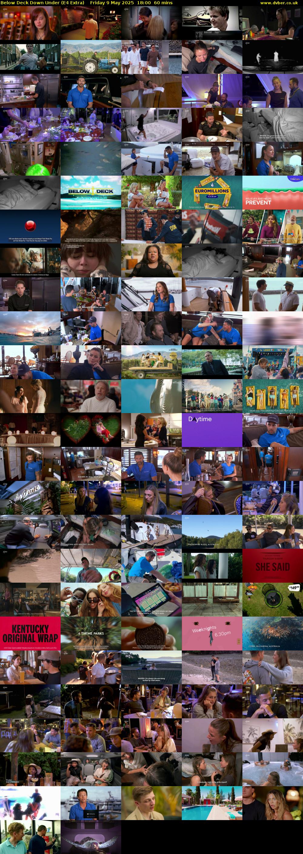 Below Deck Down Under (E4 Extra) Friday 9 May 2025 18:00 - 19:00