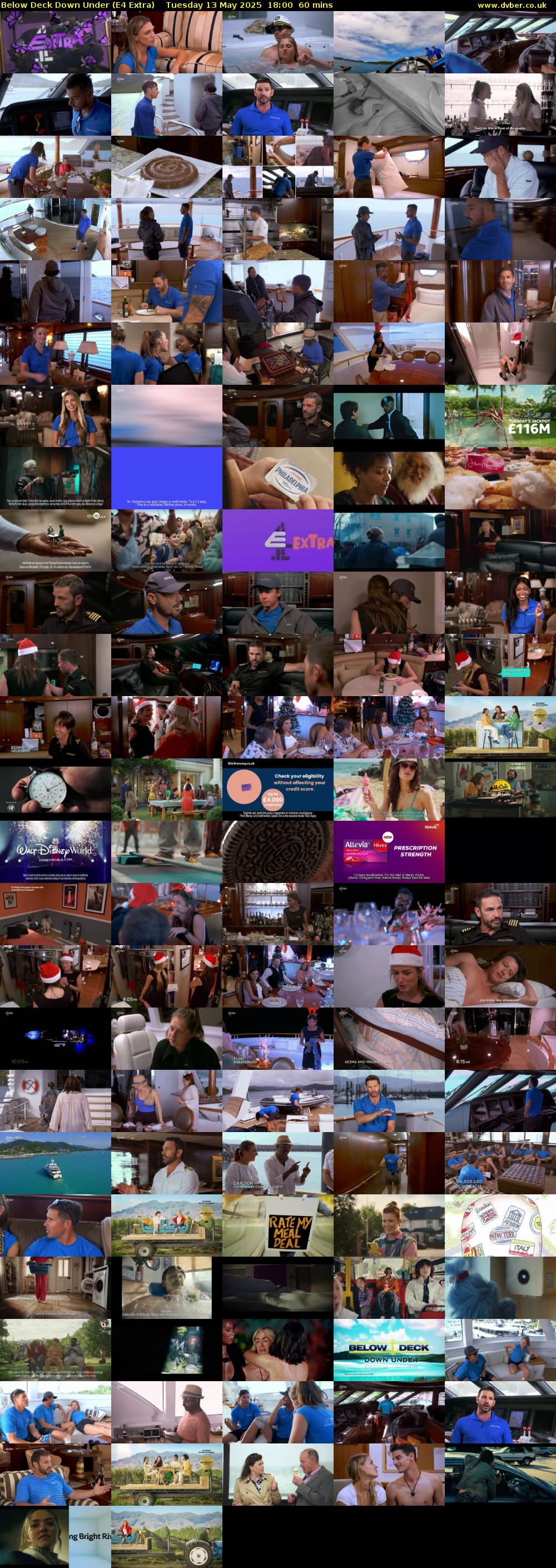 Below Deck Down Under (E4 Extra) Tuesday 13 May 2025 18:00 - 19:00