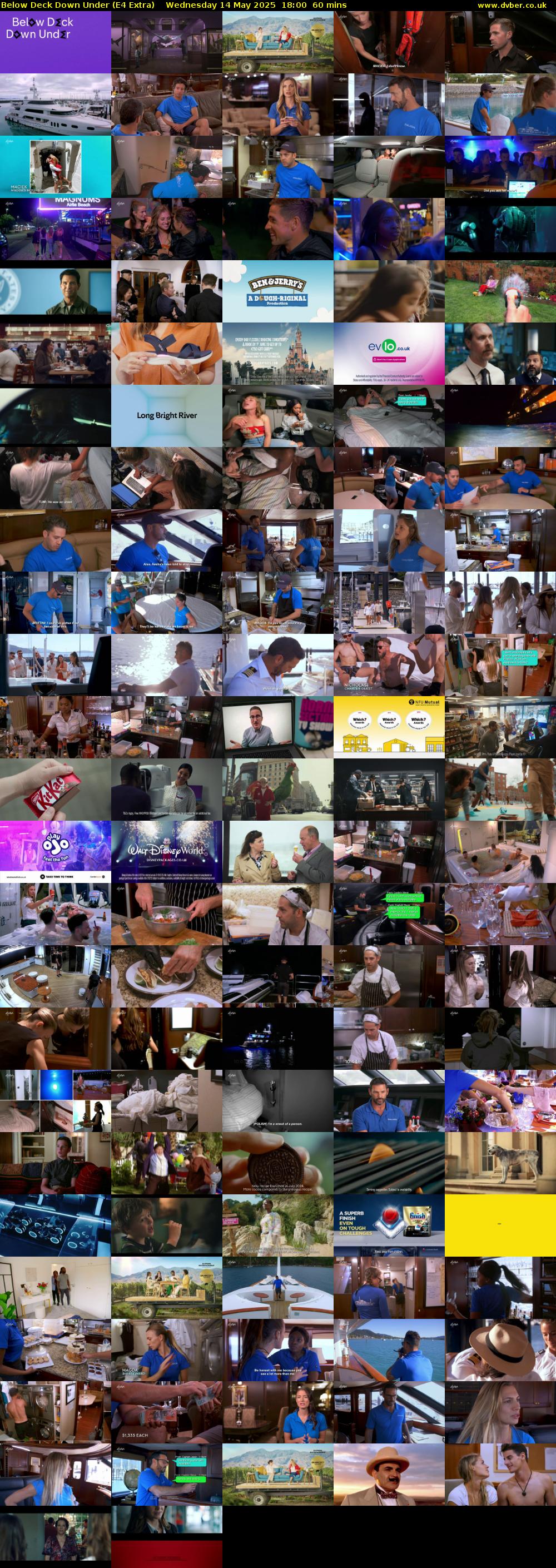 Below Deck Down Under (E4 Extra) Wednesday 14 May 2025 18:00 - 19:00