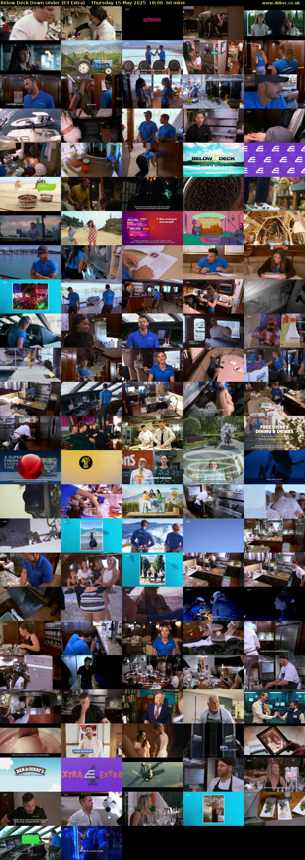 Below Deck Down Under (E4 Extra) Thursday 15 May 2025 18:00 - 19:00
