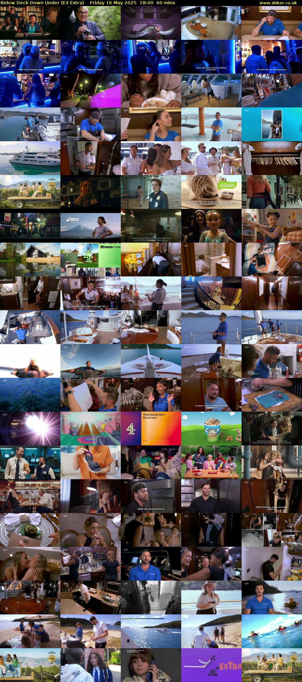 Below Deck Down Under (E4 Extra) Friday 16 May 2025 18:00 - 19:00