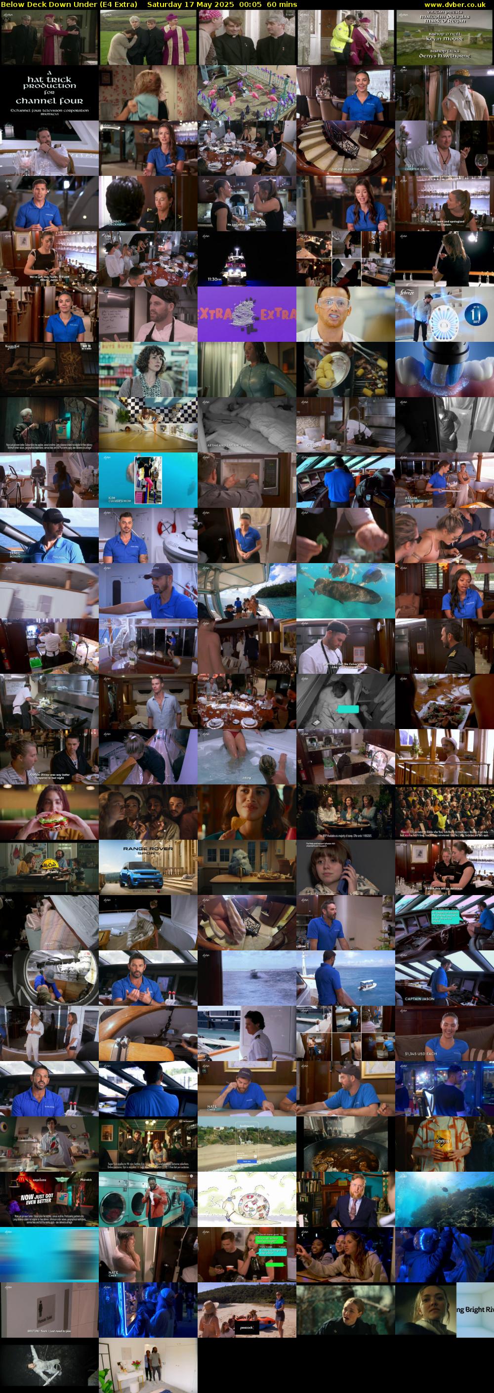 Below Deck Down Under (E4 Extra) Saturday 17 May 2025 00:05 - 01:05