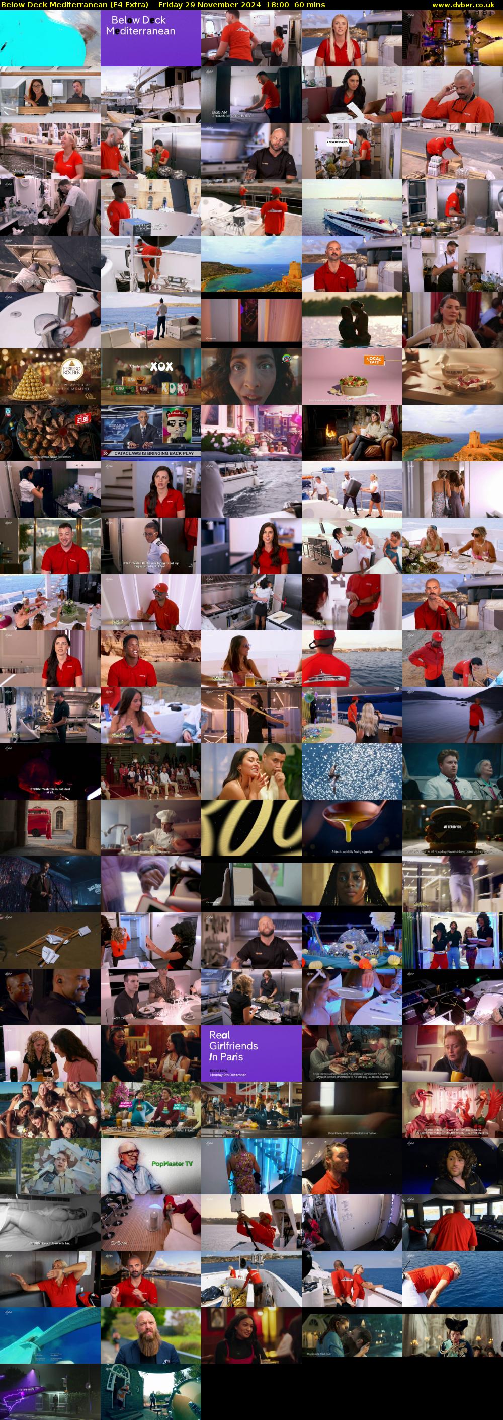 Below Deck Mediterranean (E4 Extra) Friday 29 November 2024 18:00 - 19:00