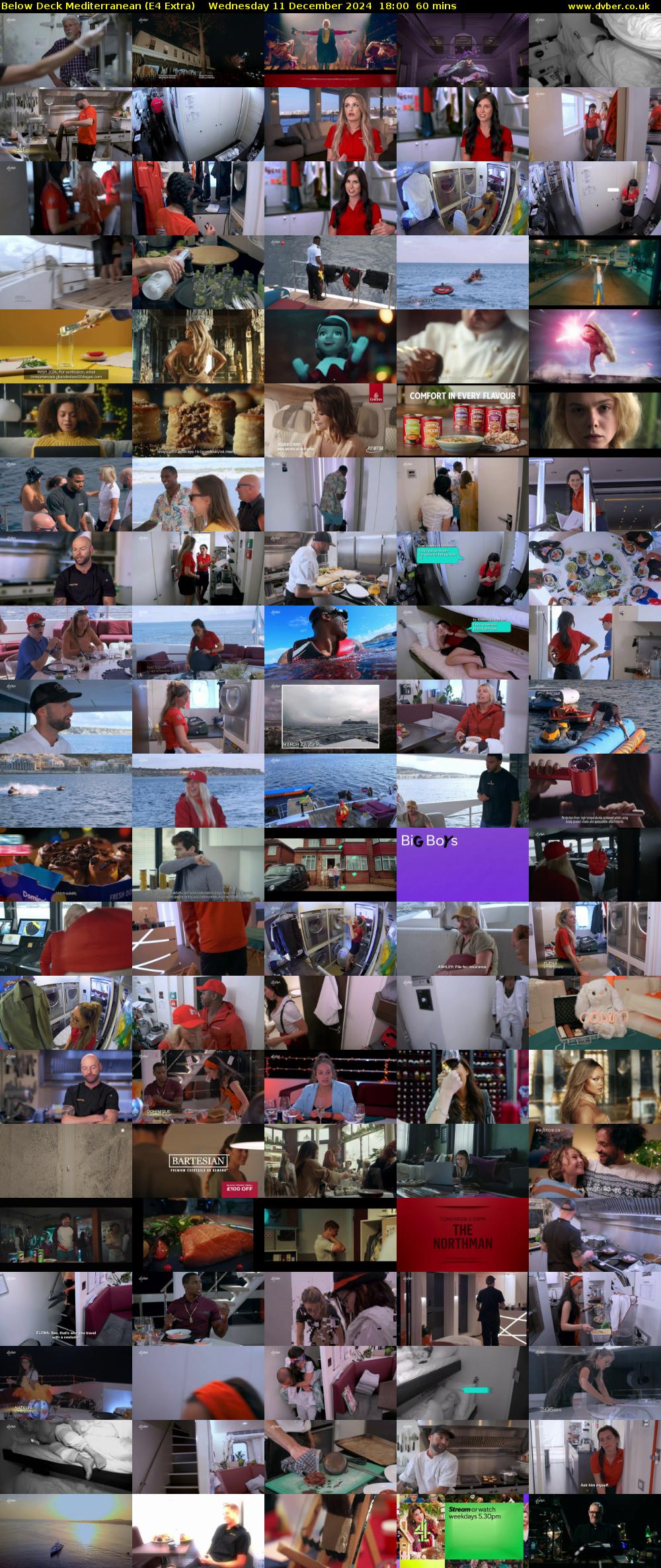 Below Deck Mediterranean (E4 Extra) Wednesday 11 December 2024 18:00 - 19:00