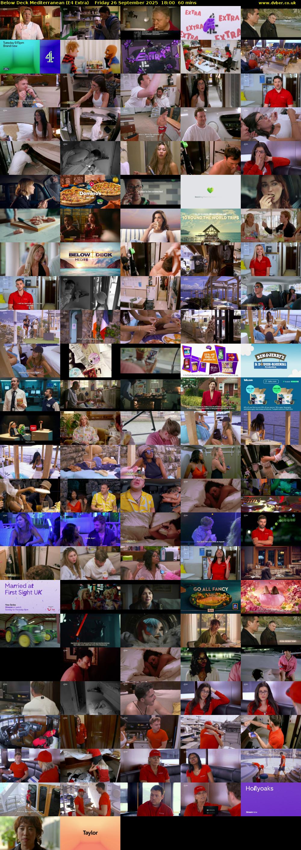 Below Deck Mediterranean (E4 Extra) Friday 26 September 2025 18:00 - 19:00