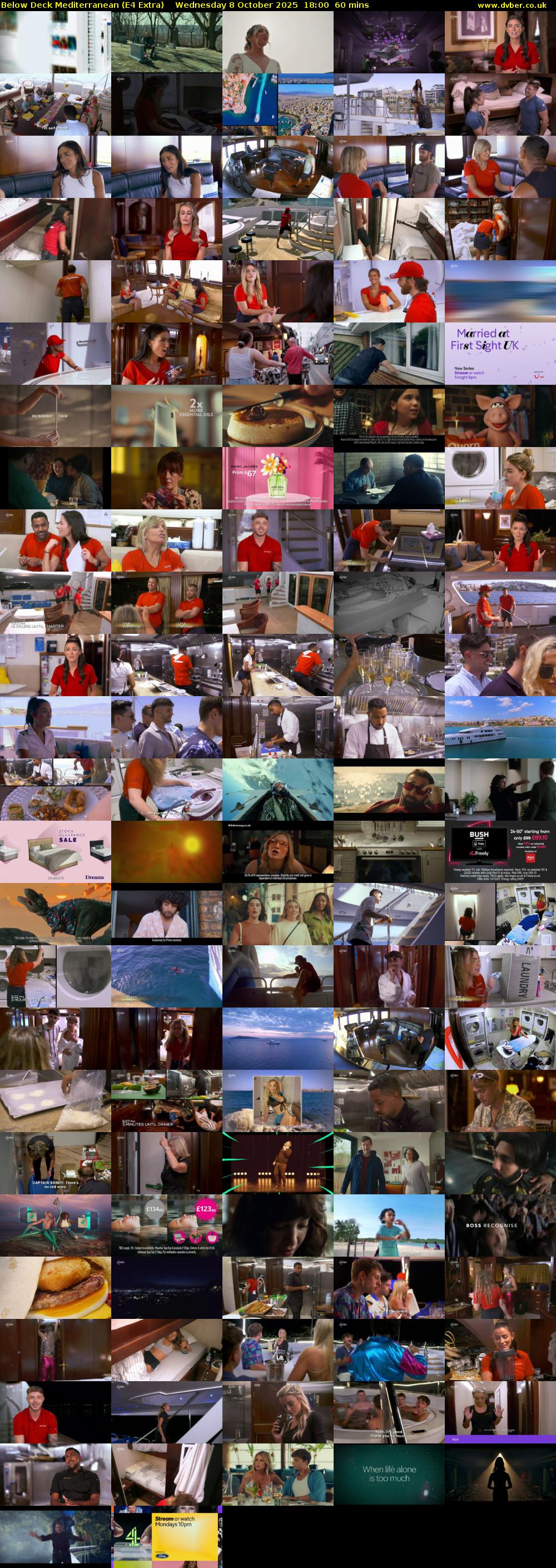 Below Deck Mediterranean (E4 Extra) Wednesday 8 October 2025 18:00 - 19:00