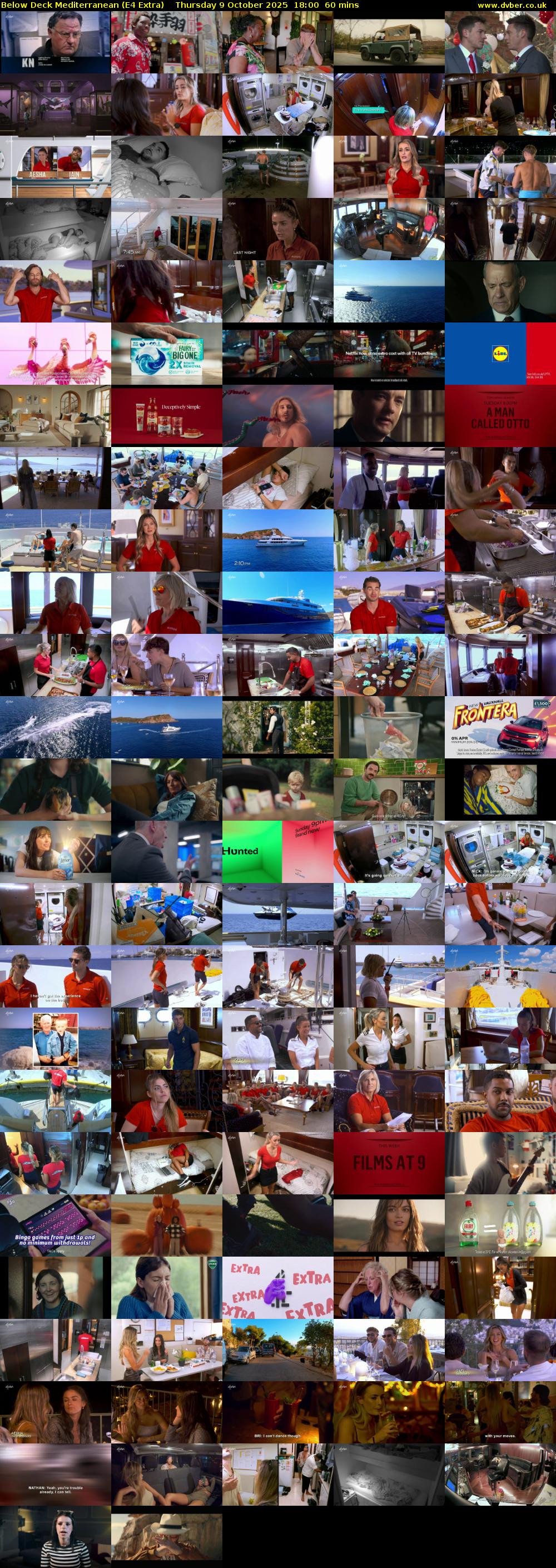 Below Deck Mediterranean (E4 Extra) Thursday 9 October 2025 18:00 - 19:00