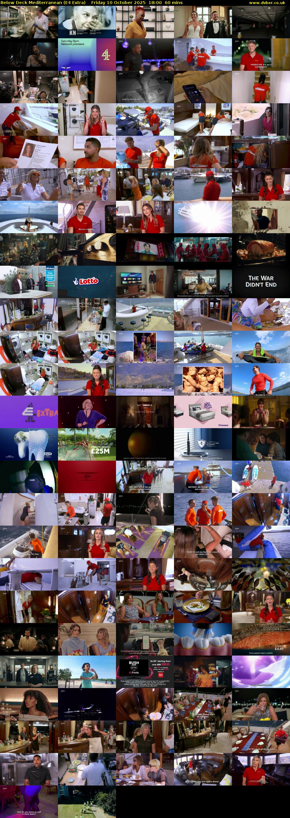 Below Deck Mediterranean (E4 Extra) Friday 10 October 2025 18:00 - 19:00
