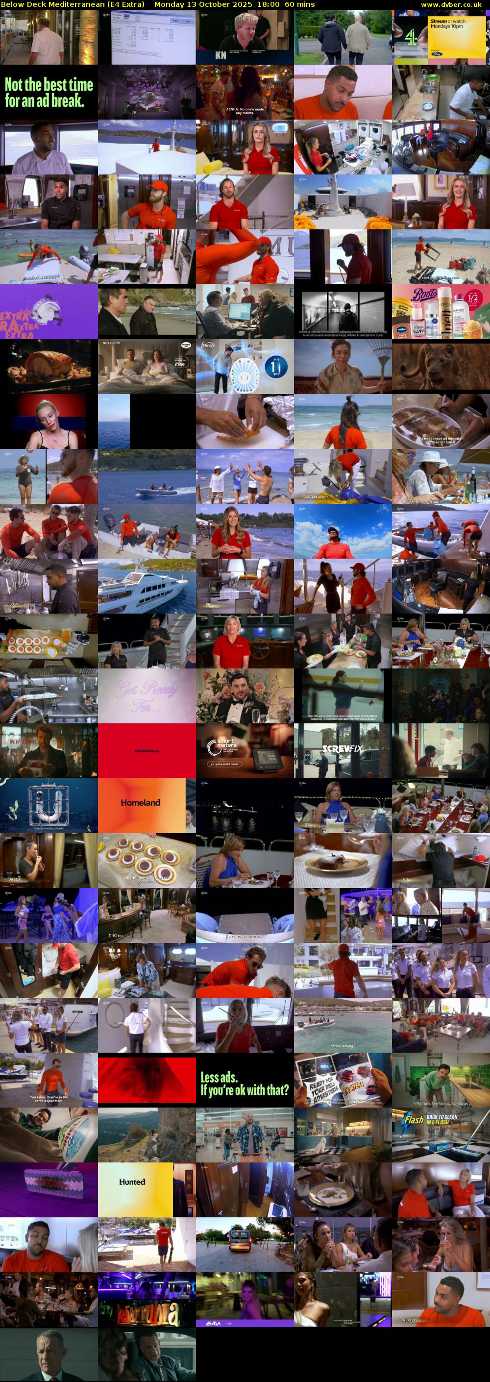 Below Deck Mediterranean (E4 Extra) Monday 13 October 2025 18:00 - 19:00