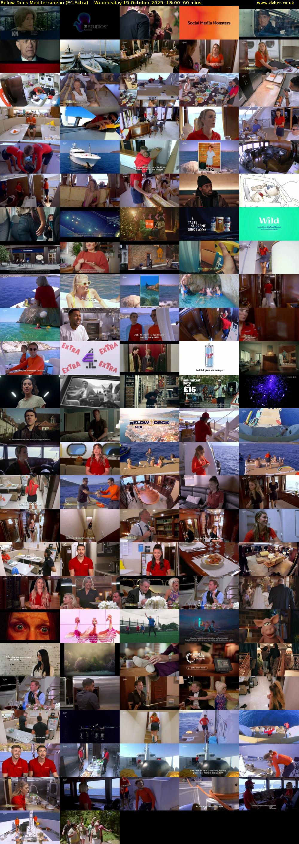 Below Deck Mediterranean (E4 Extra) Wednesday 15 October 2025 18:00 - 19:00