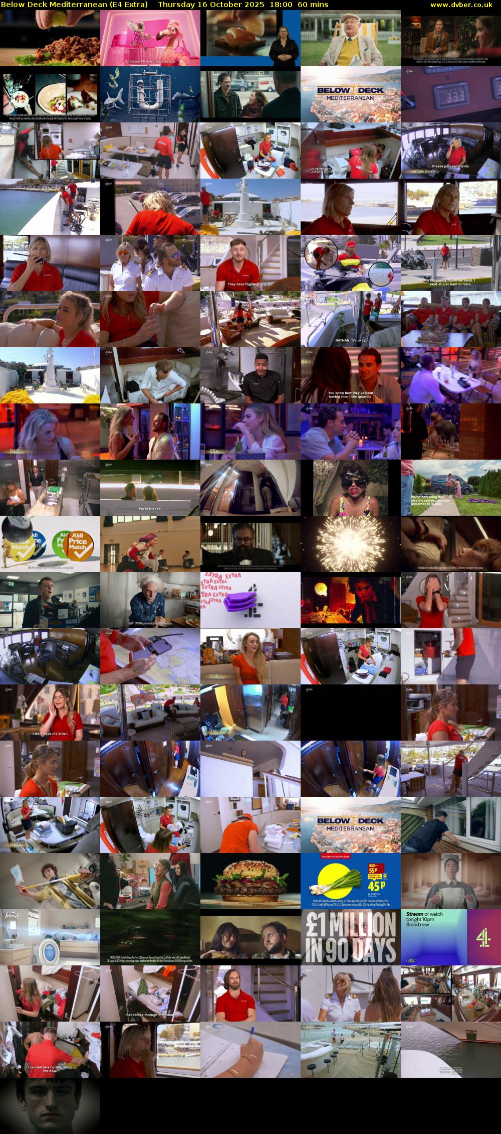 Below Deck Mediterranean (E4 Extra) Thursday 16 October 2025 18:00 - 19:00
