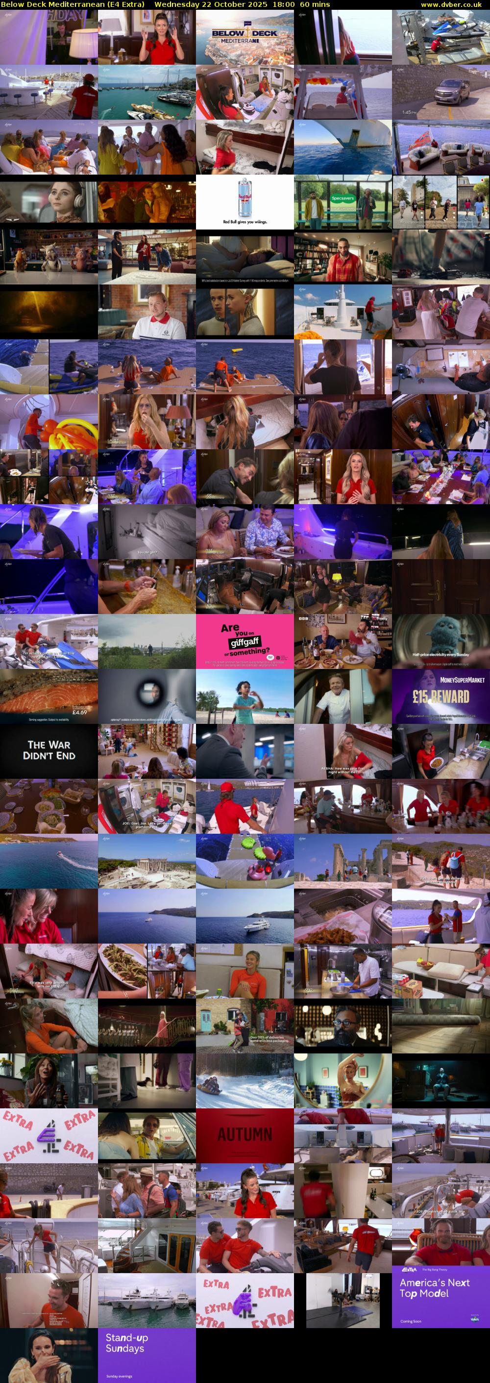 Below Deck Mediterranean (E4 Extra) Wednesday 22 October 2025 18:00 - 19:00
