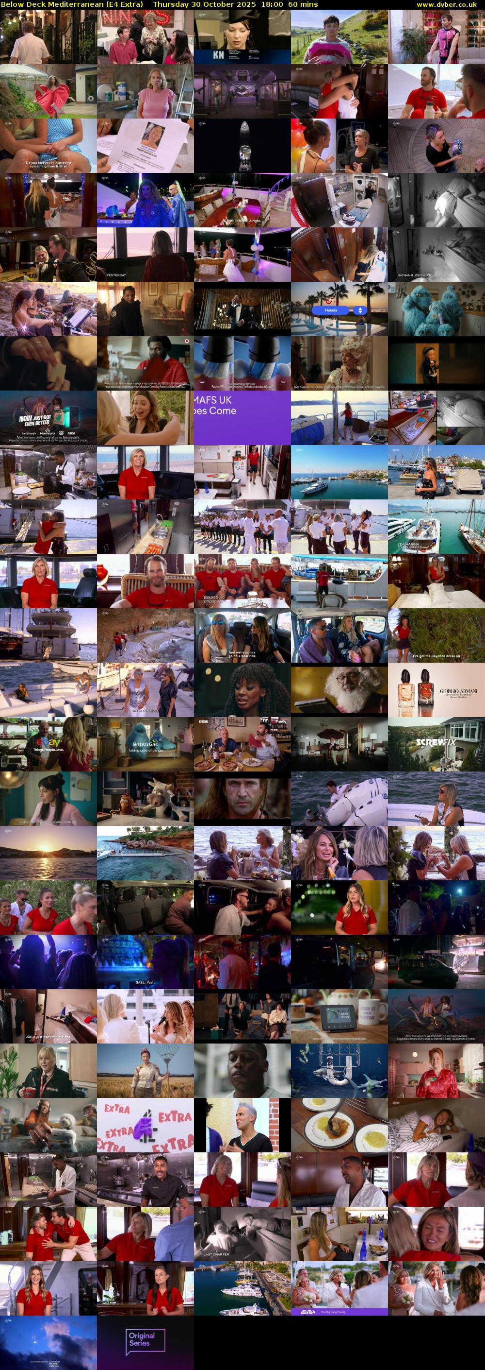 Below Deck Mediterranean (E4 Extra) Thursday 30 October 2025 18:00 - 19:00