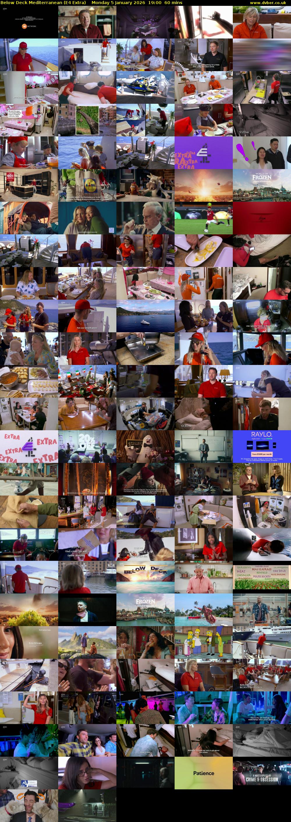 Below Deck Mediterranean (E4 Extra) Monday 5 January 2026 19:00 - 20:00