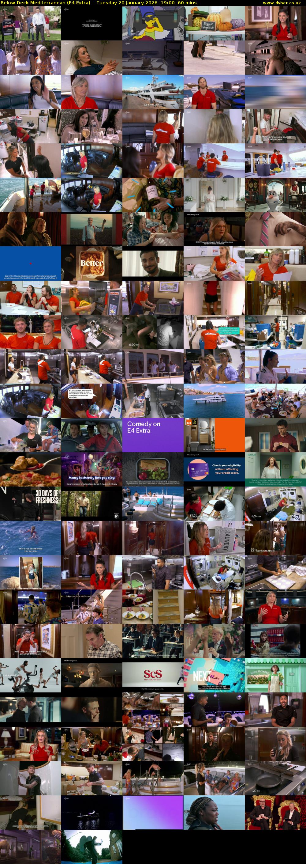 Below Deck Mediterranean (E4 Extra) Tuesday 20 January 2026 19:00 - 20:00